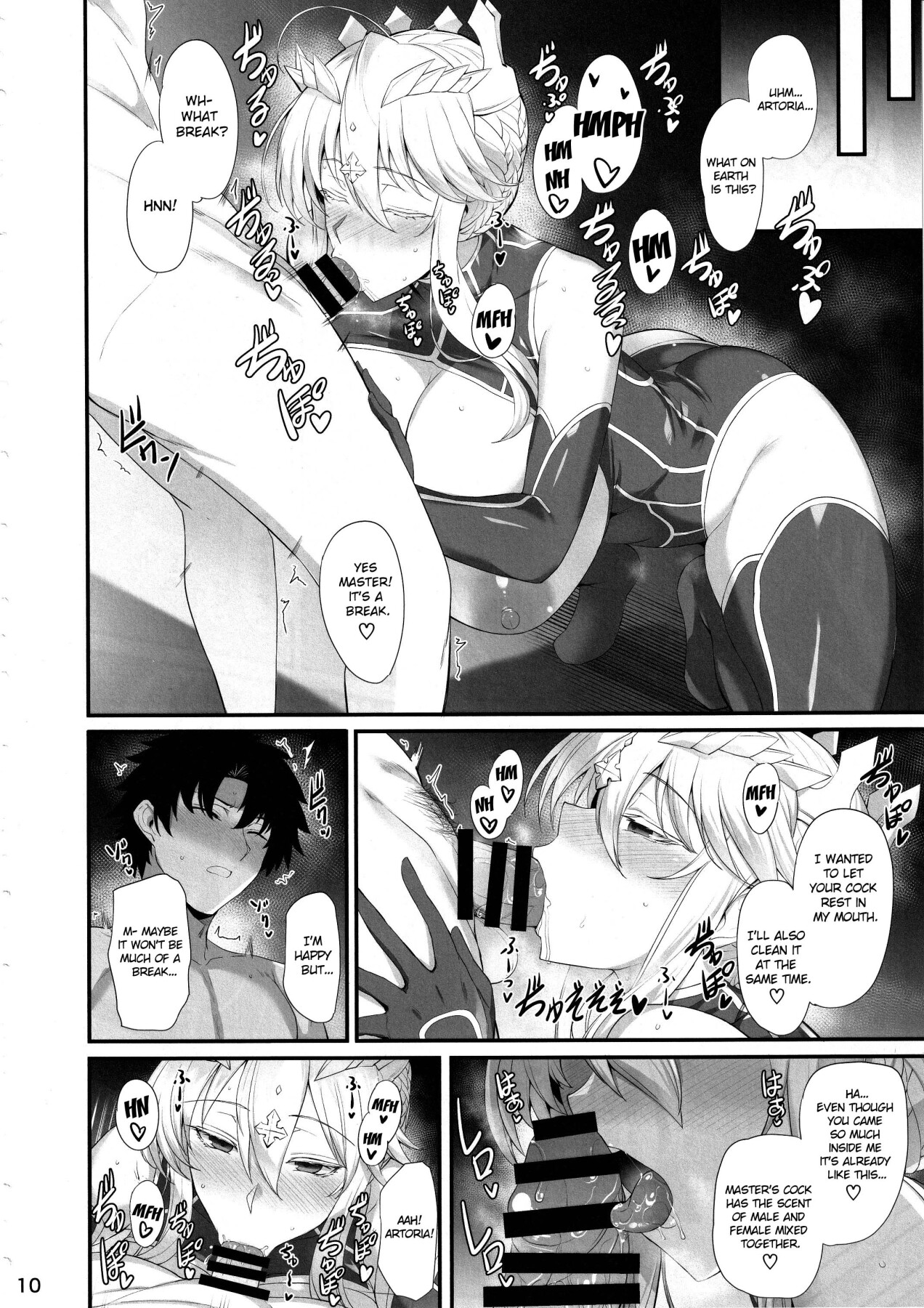 Hentai Manga Comic-A pleasant day with Artoria-Read-11